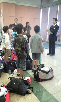 ホテルセキ到着