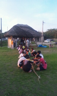 綱練りがありました