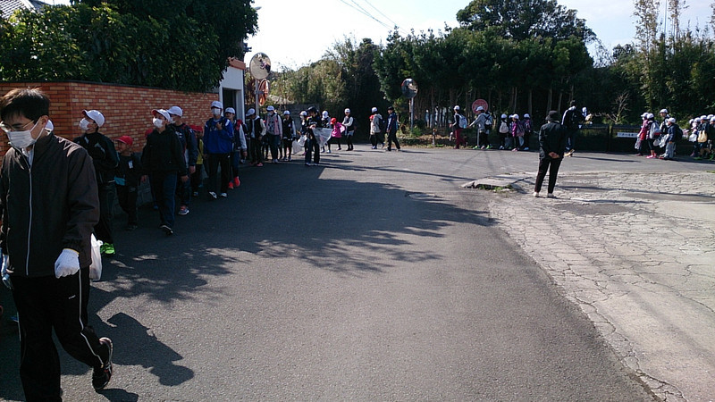 お別れ集会、遠足